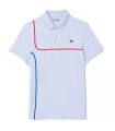 Lacoste Tennis Light blue polo1