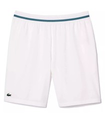 Shorts de tennis blancs Lacoste x Novak Djokovic | Ipontennis