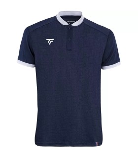 Polo Azul Marinho de Malha Equipe Tecnifibre | Ipontennis