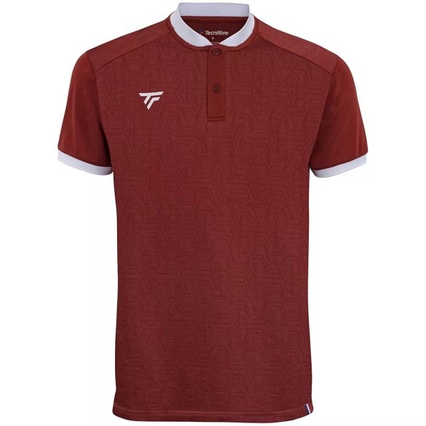 Polo Rouge en Maille Tecnifibre pour Équipe | Ipontennis
