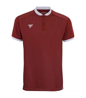 Polo Rouge en Maille Tecnifibre pour Équipe | Ipontennis