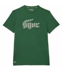 T-shirt verte de Lacoste | Ipontennis