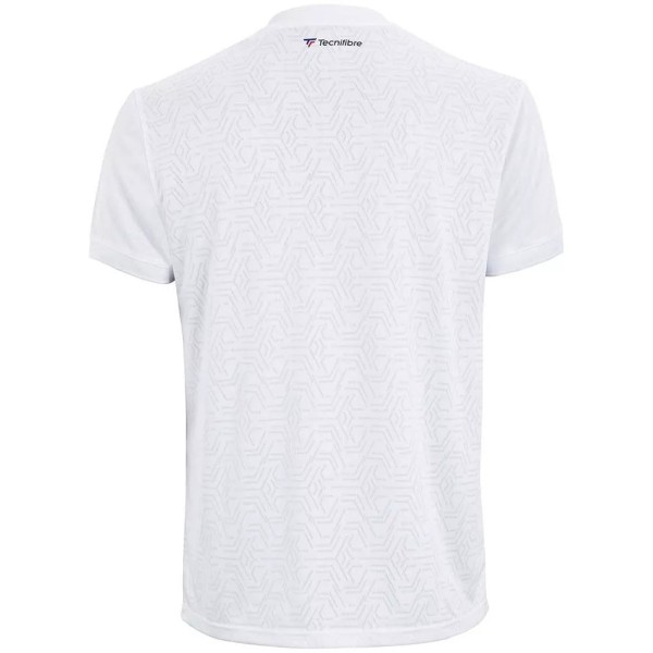 Polo Branco de Malha Tecnifibre Team | Ipontennis