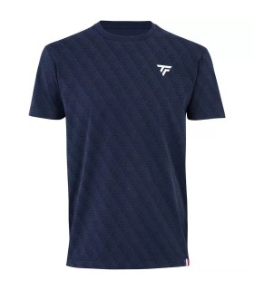 Camiseta Azul Marinho Gráfica da Tecnifibre | Ipontennis