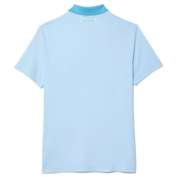 Lacoste Tennis Novak Djokovic Fan Light Blue Polo | IPONTENNIS