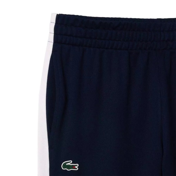 Pantalons de survêtement de tennis Lacoste bleu marine | Ipontennis
