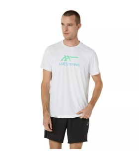 Asics Court Graphic T-Shirt White