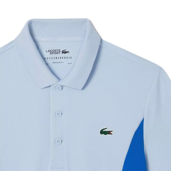 Lacoste Tennis Polo Novak Djokovic Light blue | IPONTENNIS