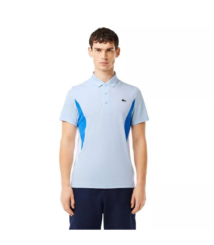 Lacoste Polo de Tennis Novak Djokovic Bleu clair | Ipontennis