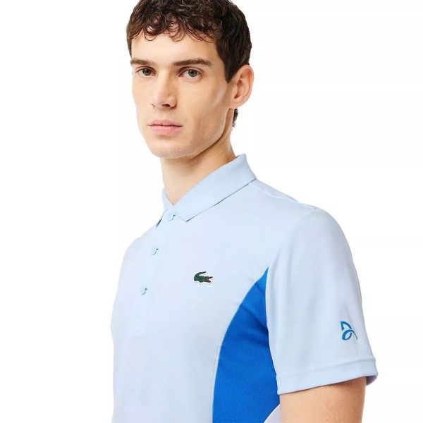 Lacoste Tennis Polo Novak Djokovic Light blue | IPONTENNIS