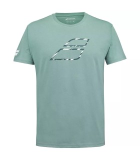 Babolat Exercise Big Flag Green Tee