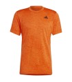 Camiseta Laranja Adidas Freelift | Ipontennis