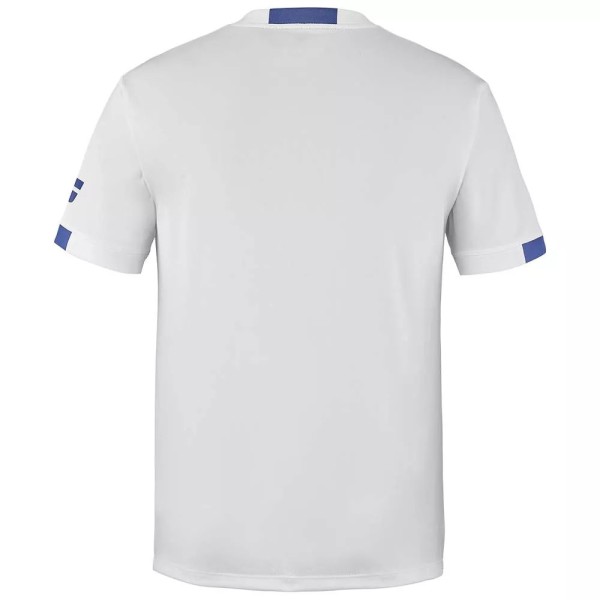 T-shirt Blanche à Col Rond Babolat Play | Ipontennis