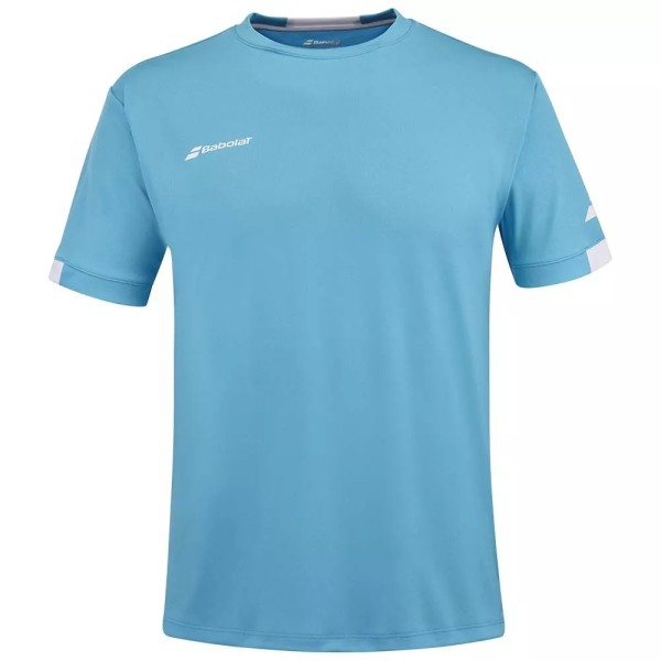 Babolat Play Crew Neck Cyan blue T-Shirt1
