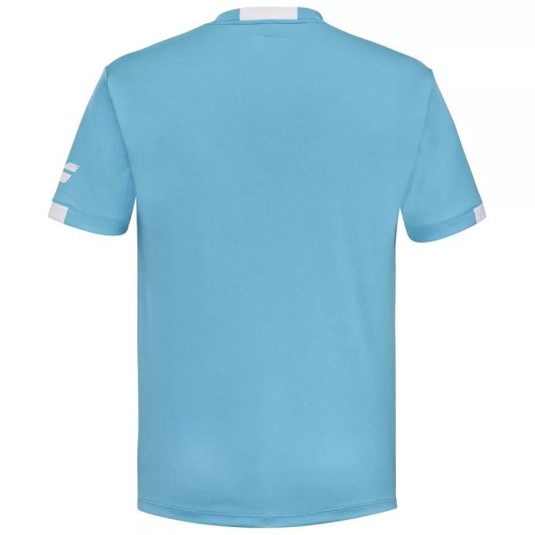 Babolat Play Crew Neck Cyan blue T-Shirt | IPONTENNIS