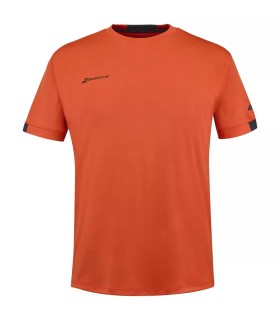 Babolat Play Crew Neck Orange T-Shirt