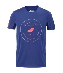 Babolat Exercise Graphic T-Shirt Navy blue1