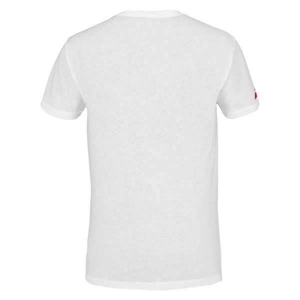 Babolat Exercise Message White T-Shirt | IPONTENNIS