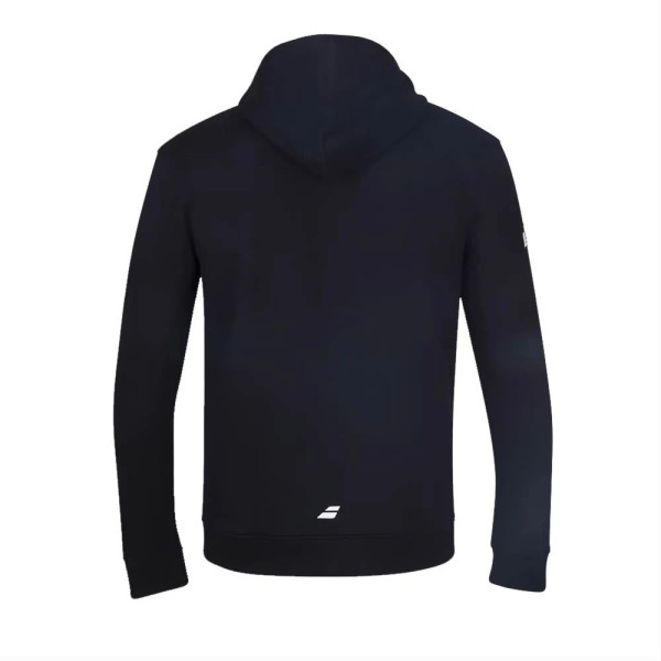 Schwarzes Babolat Kapuzen-Sweatshirt für Sport | Ipontennis
