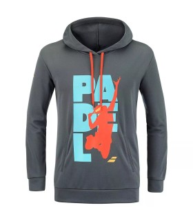 Babolat Padel Hoodie Grey