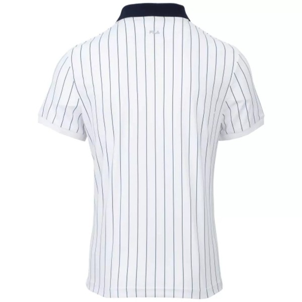 Polo Fila Listras Branco | Ipontennis