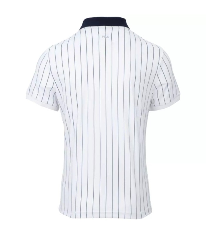 Polo Fila Listras Branco | Ipontennis
