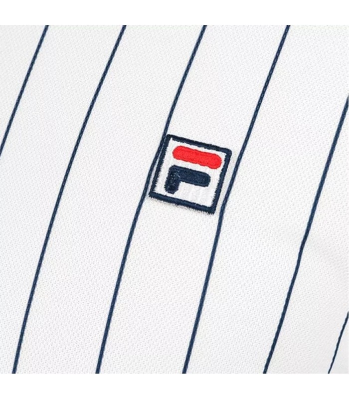 Polo Fila a Righe Bianche | Ipontennis