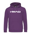 Felpa con cappuccio viola di Head Club Byron | Ipontennis