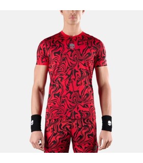 Hydrogen Tech Chrome Red T-shirt1