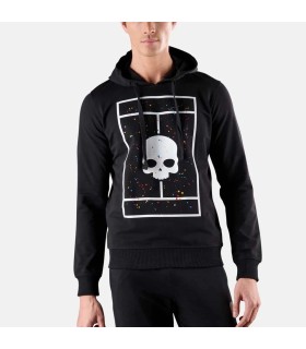 Hydrogen Court Black Spark Hoodie