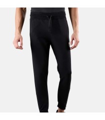 Pantalons de survêtement noirs de Hydrogen Tennis | Ipontennis