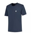 Camiseta azul-marinho K-Swiss Hypercourt Basic Crew | Ipontennis