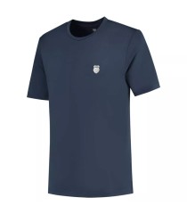 K-Swiss Hypercourt Basic Crew T-Shirt in Marineblau | Ipontennis