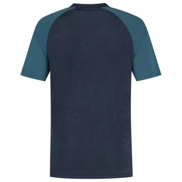 K-Swiss Hypercourt Mesh Crew T-Shirt Navy Blue   Teal | IPONTENNIS
