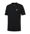 Camiseta K-Swiss Hypercourt Double Crew 2 Jet Black | Ipontennis