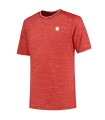 K-Swiss Hypercourt Tee Melange Red T-shirt1