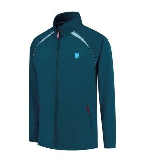 K-Swiss Hypercourt Tracksuit Blue Opal Jacket1