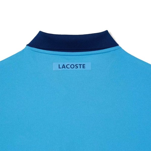 Polo Lacoste Tennis Novak Djokovic Fan Blue Polo | IPONTENNIS