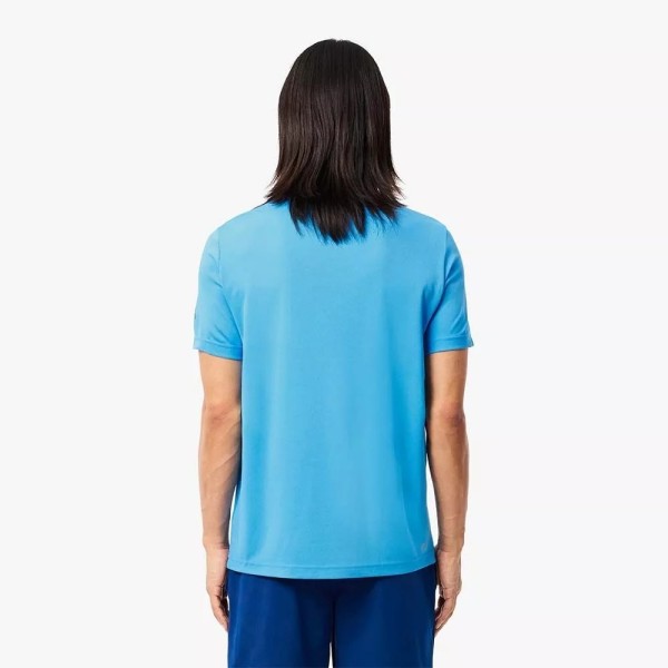 Blaues T-Shirt Lacoste X Novak Djokovic | Ipontennis