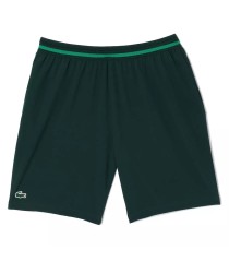 Shorts verts forêt de Lacoste Tennis x Novak Djokovic | Ipontennis