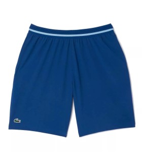 Blaue Tennisshorts Lacoste Novak Djokovic | Ipontennis