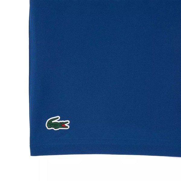 Blaue Tennisshorts Lacoste Novak Djokovic | Ipontennis