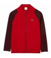 Lacoste Tennis Novak Djokovic Red / Bordeaux Jacket1