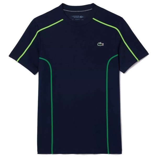 T-shirt de sport Lacoste Bleu Minuit | Ipontennis