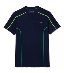 T-shirt de sport Lacoste Bleu Minuit | Ipontennis