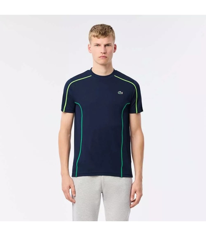 T-shirt de sport Lacoste Bleu Minuit | Ipontennis