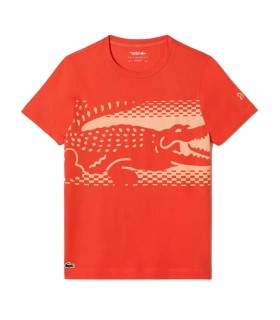 Lacoste Tennis x Novak Djokovic Red T-Shirt1