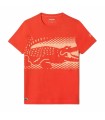 Lacoste Tennis x Novak Djokovic Red T-Shirt