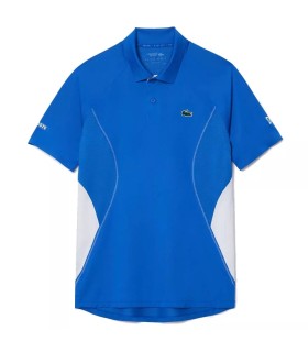 Blaues Tennis-Poloshirt Melbourne von Lacoste Novak Djokovic | Ipontennis