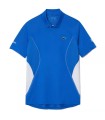 Blaues Tennis-Poloshirt Melbourne von Lacoste Novak Djokovic | Ipontennis